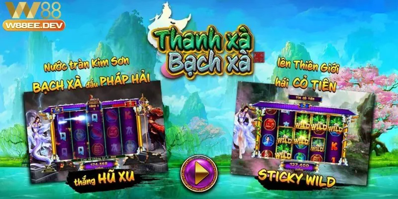 Thanh Xà Bạch Xà W88 Khám Phá Thế Giới Cá Cược Đầy Màu Sắc