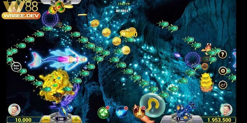 Chiến thuật bắn cá ăn xu W88 thông minh